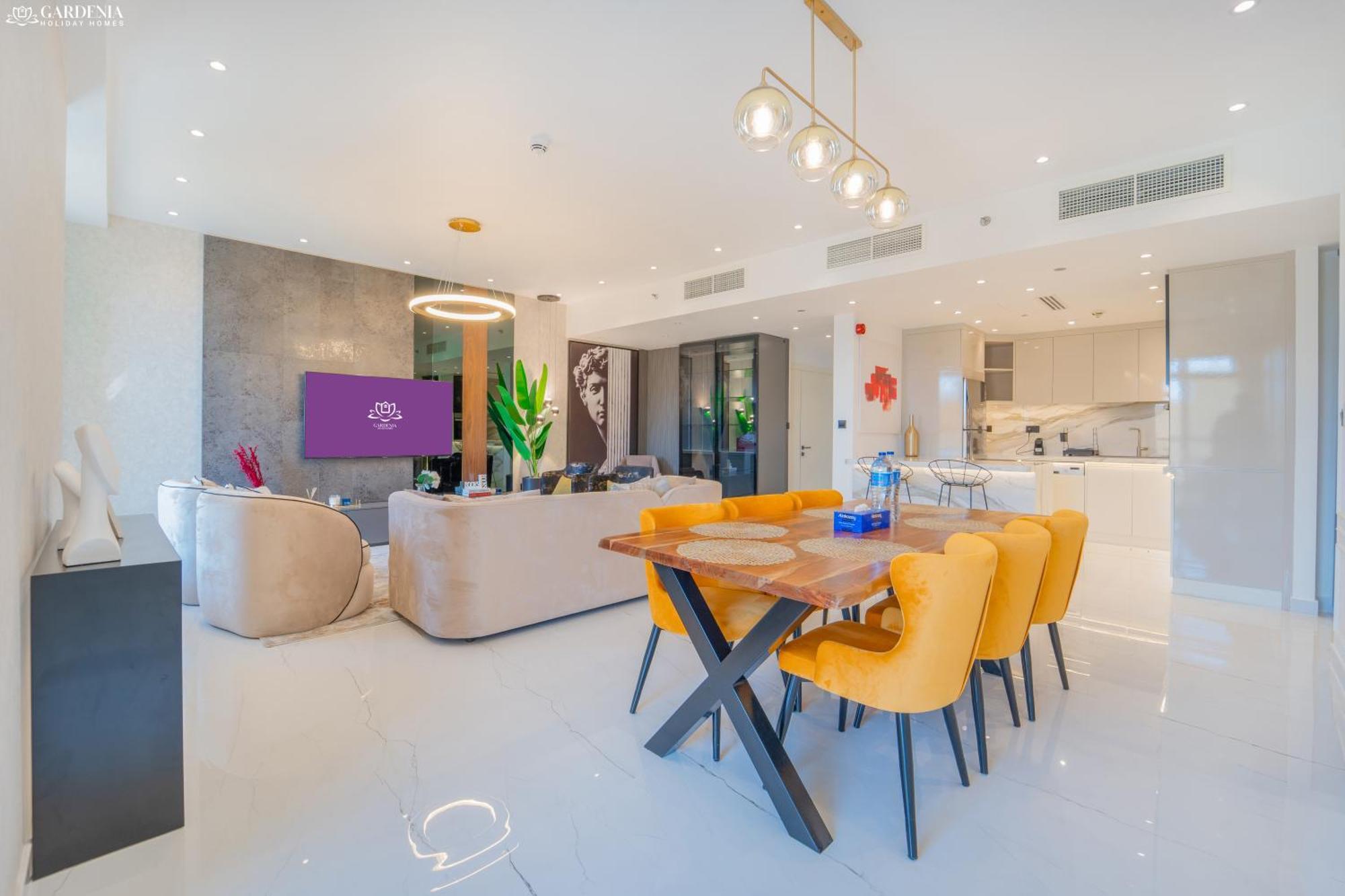 Jbr Amwaj 4 , Upgraded Sea And Ain Dubai Views, 2M Walk To Beach By Gardenia Suitse Экстерьер фото