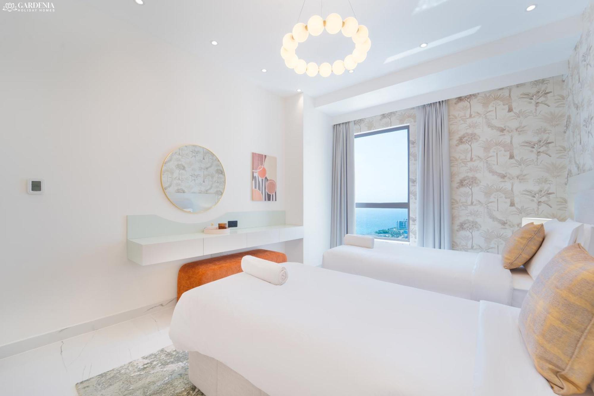 Jbr Amwaj 4 , Upgraded Sea And Ain Dubai Views, 2M Walk To Beach By Gardenia Suitse Экстерьер фото