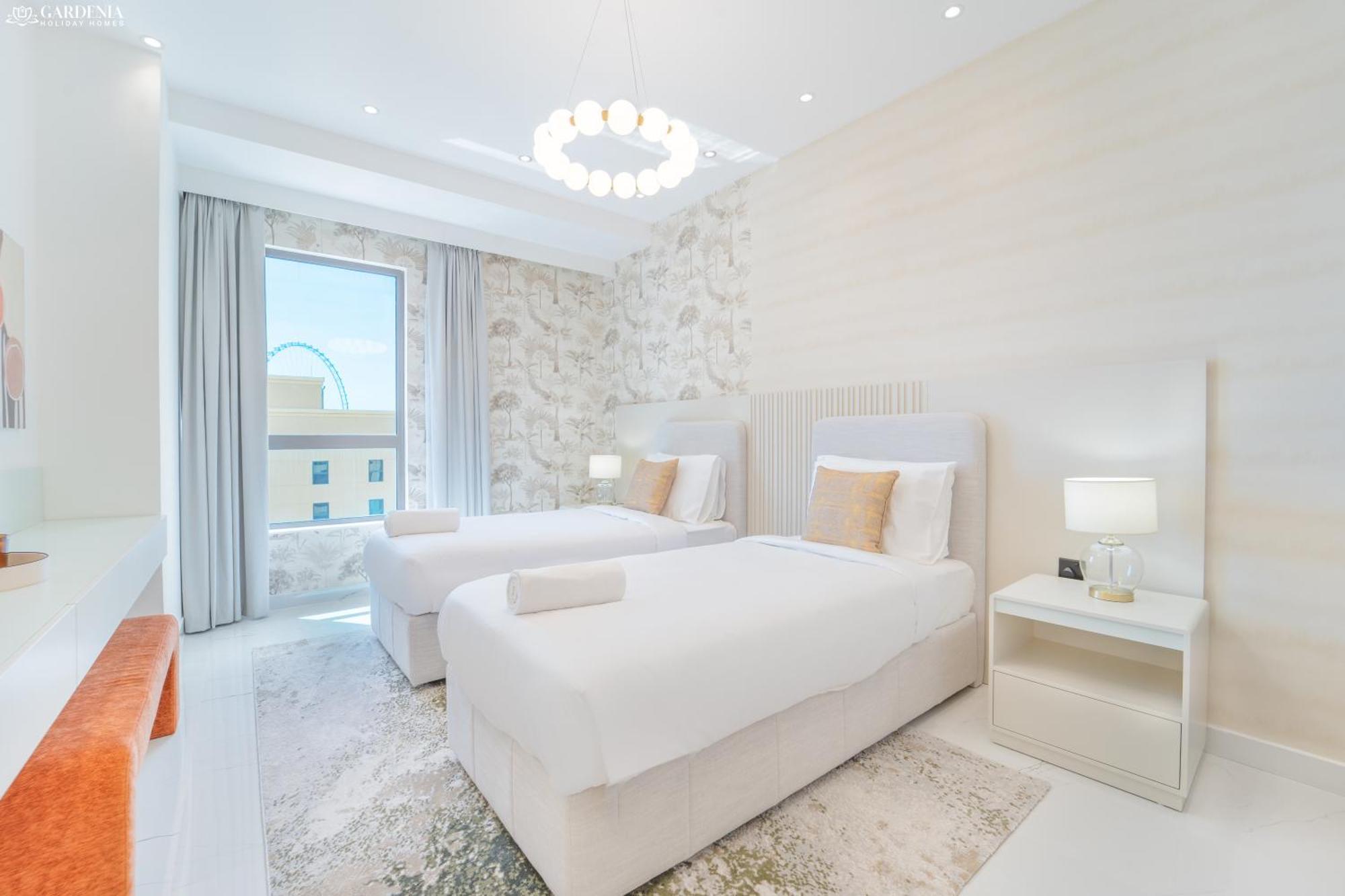 Jbr Amwaj 4 , Upgraded Sea And Ain Dubai Views, 2M Walk To Beach By Gardenia Suitse Экстерьер фото