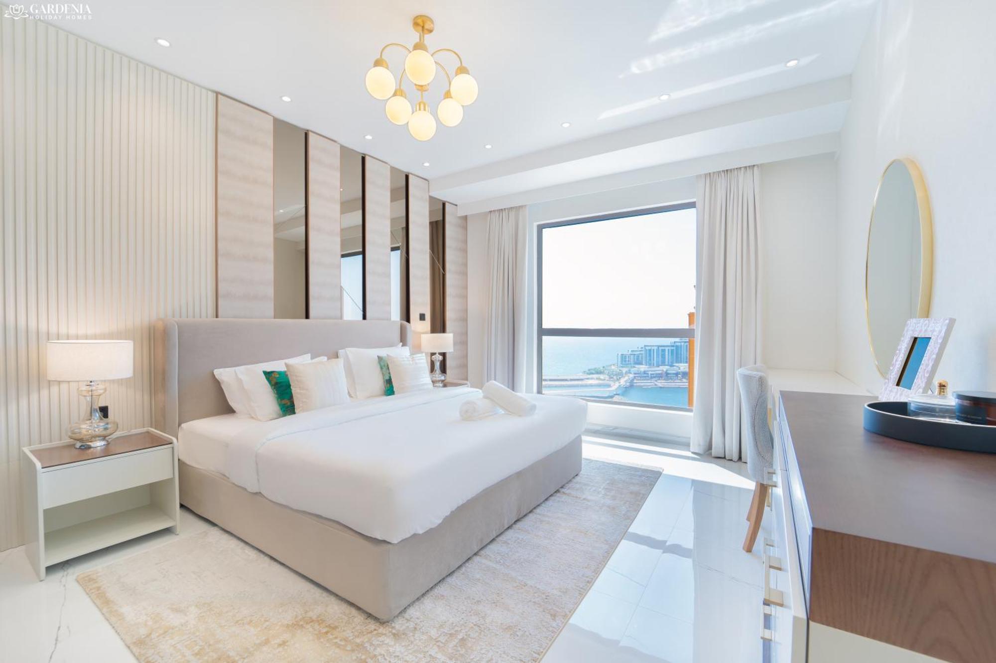 Jbr Amwaj 4 , Upgraded Sea And Ain Dubai Views, 2M Walk To Beach By Gardenia Suitse Экстерьер фото