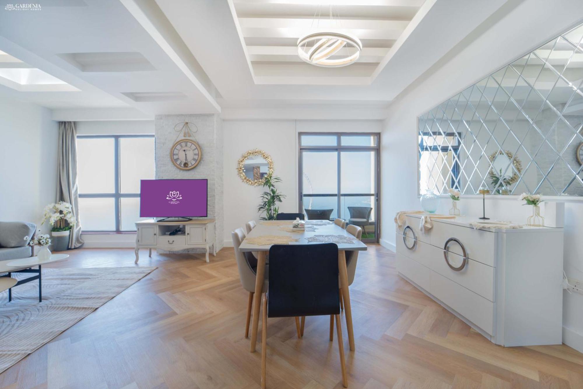 Jbr Amwaj 4 , Upgraded Sea And Ain Dubai Views, 2M Walk To Beach By Gardenia Suitse Экстерьер фото