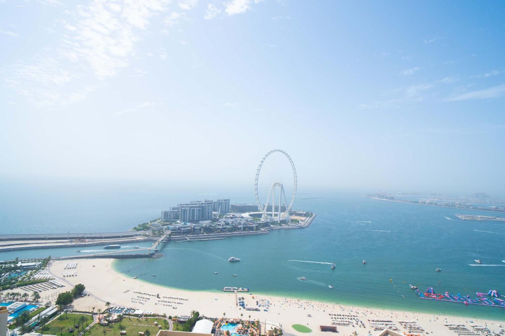 Jbr Amwaj 4 , Upgraded Sea And Ain Dubai Views, 2M Walk To Beach By Gardenia Suitse Экстерьер фото