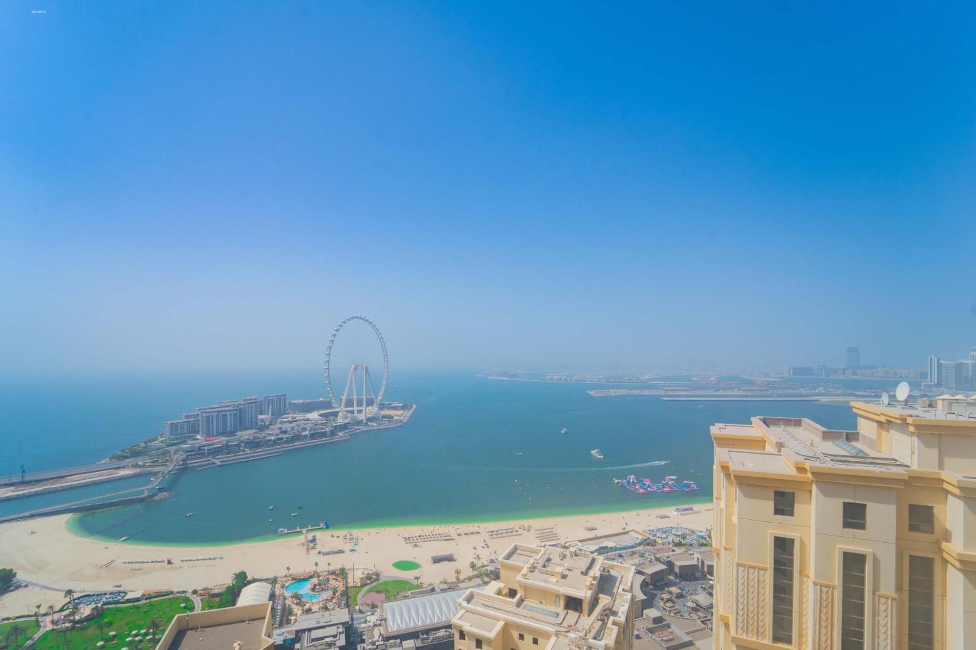 Jbr Amwaj 4 , Upgraded Sea And Ain Dubai Views, 2M Walk To Beach By Gardenia Suitse Экстерьер фото